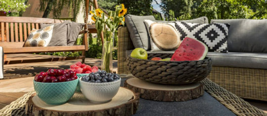 Choix de mobilier de jardin