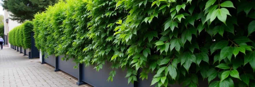 plante-grimpante-sur-grillage-mitoyen-entretien-et-limites